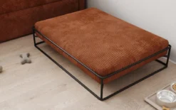 Hundebett Lumo 80 × 100 cm in Cord