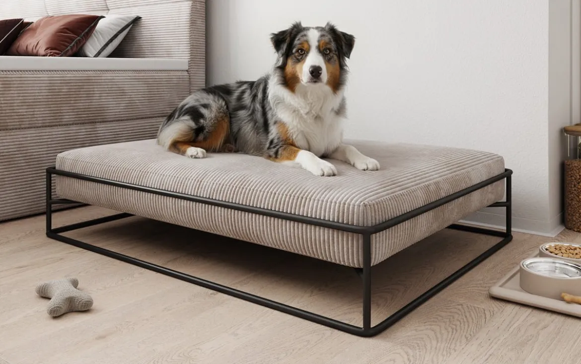 Hundebett Lumo 110x80 cm in Cord
