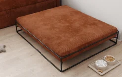 Hundebett Lumo 100x120 cm in Cord