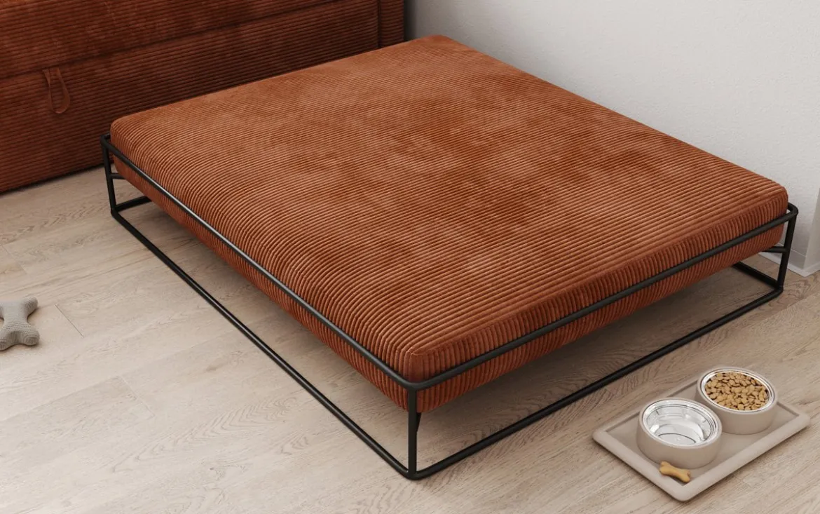 Hundebett Lumo 100x120 cm in Cord