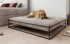 Hundebett Lumo 100x120 cm in Cord