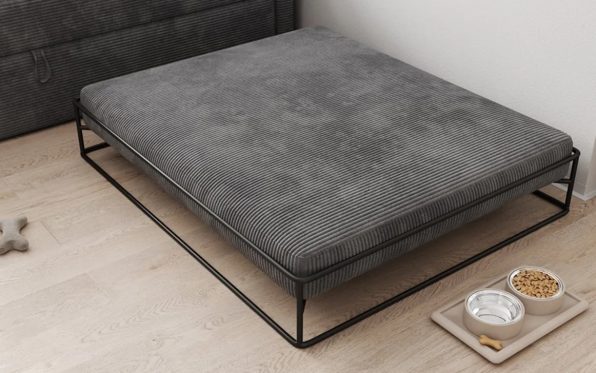 Hundebett Lumo 100x120 cm in Cord