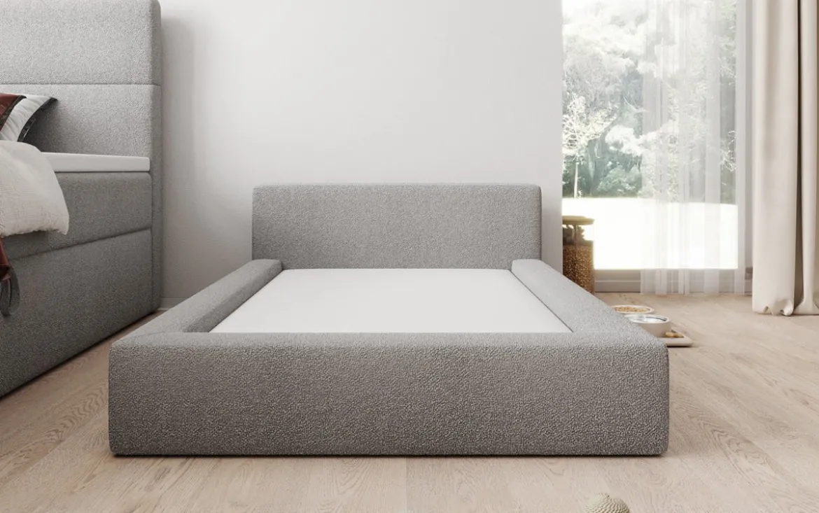 Hundebett LupoLounge 140× 100 cm in Bouclé