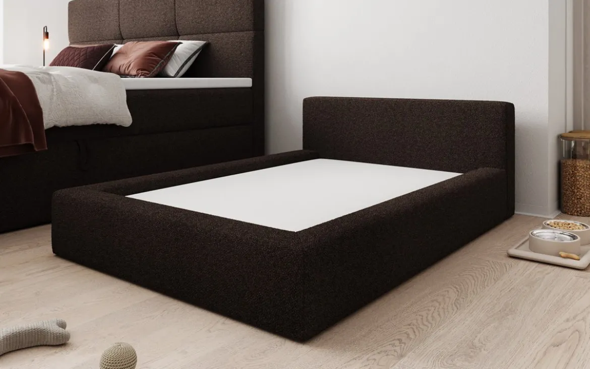 Hundebett LupoLounge 140× 100 cm in Bouclé