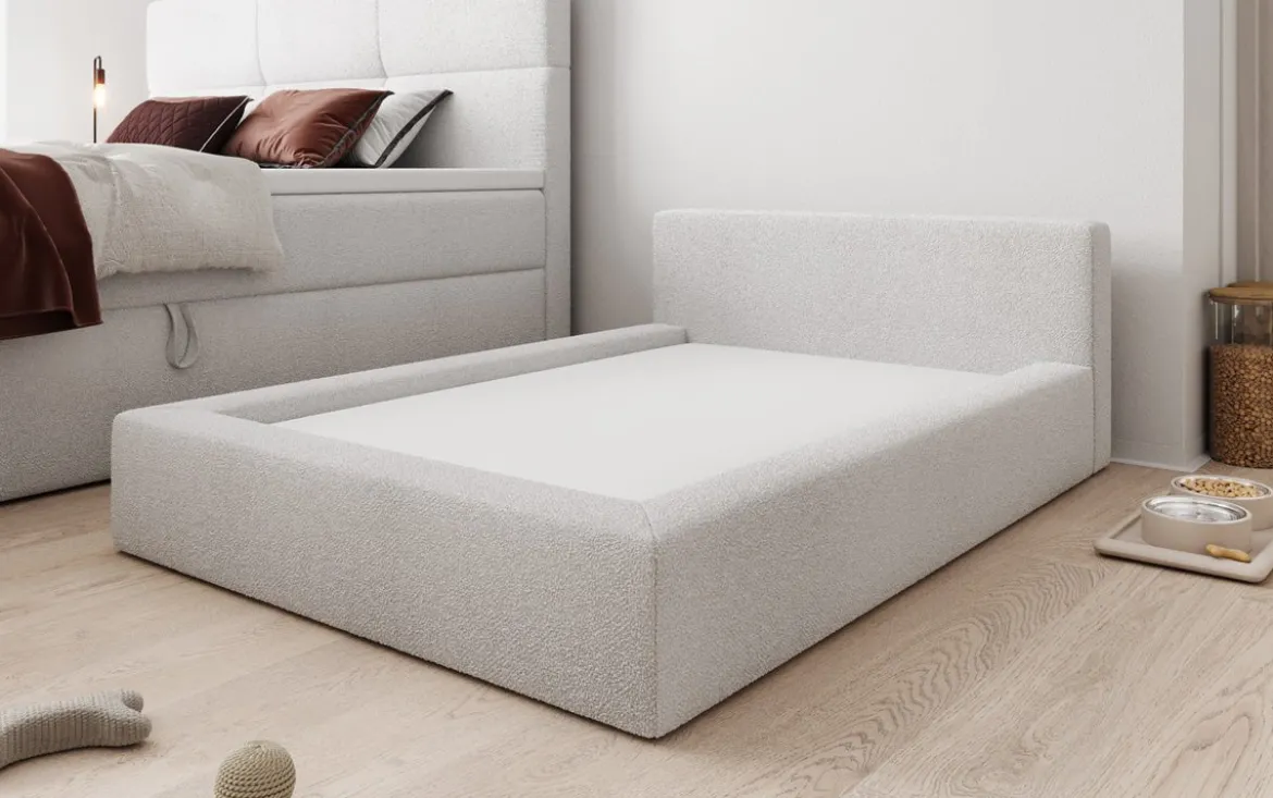 Hundebett LupoLounge 140× 100 cm in Bouclé