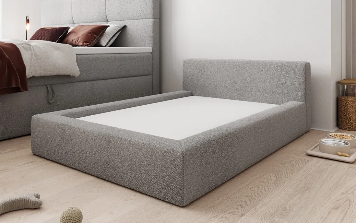 Hundebett LupoLounge 140× 100 cm in Bouclé