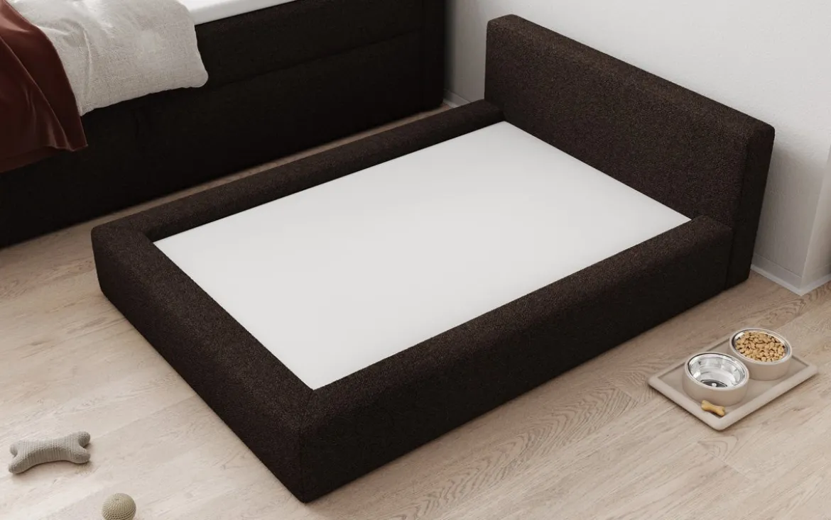 Hundebett LupoLounge 140× 100 cm in Bouclé