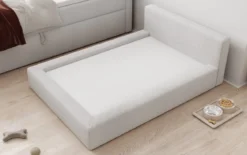 Hundebett LupoLounge 140× 100 cm in Bouclé