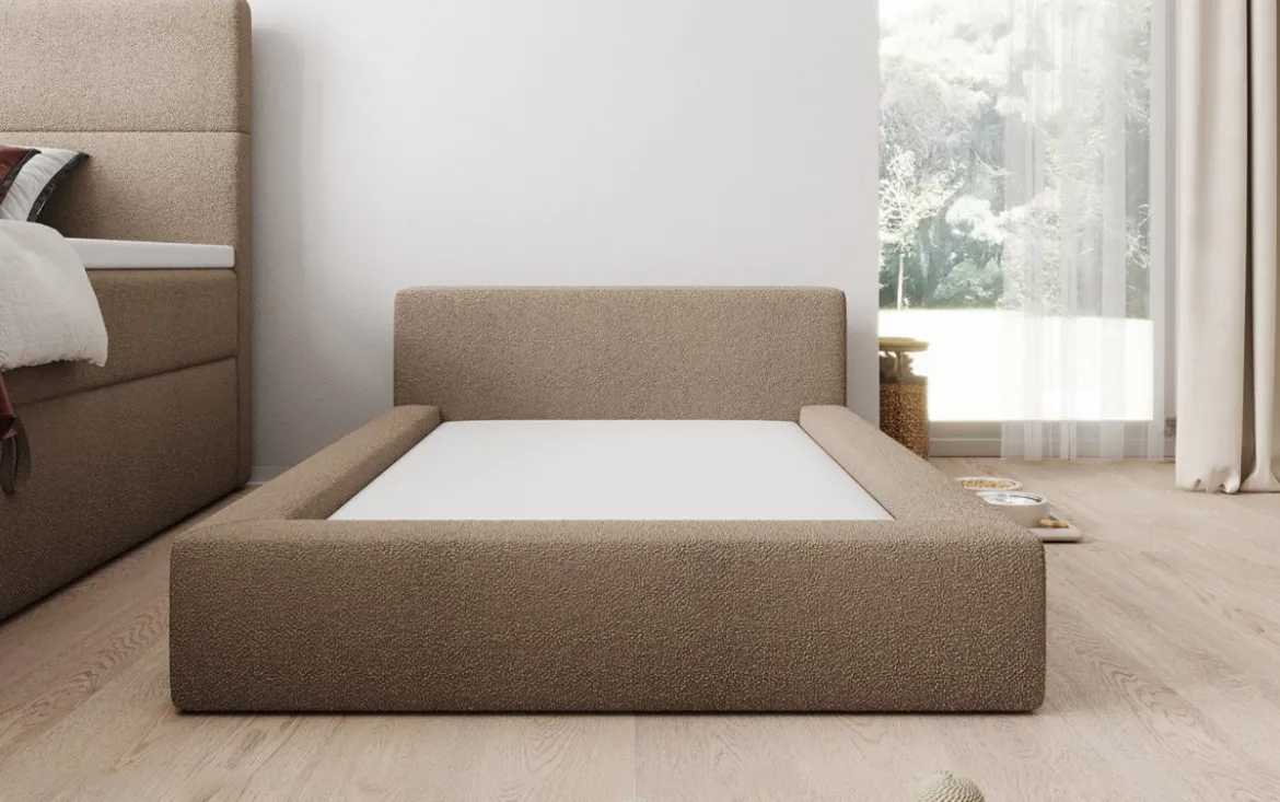 Hundebett LupoLounge 140× 100 cm in Bouclé