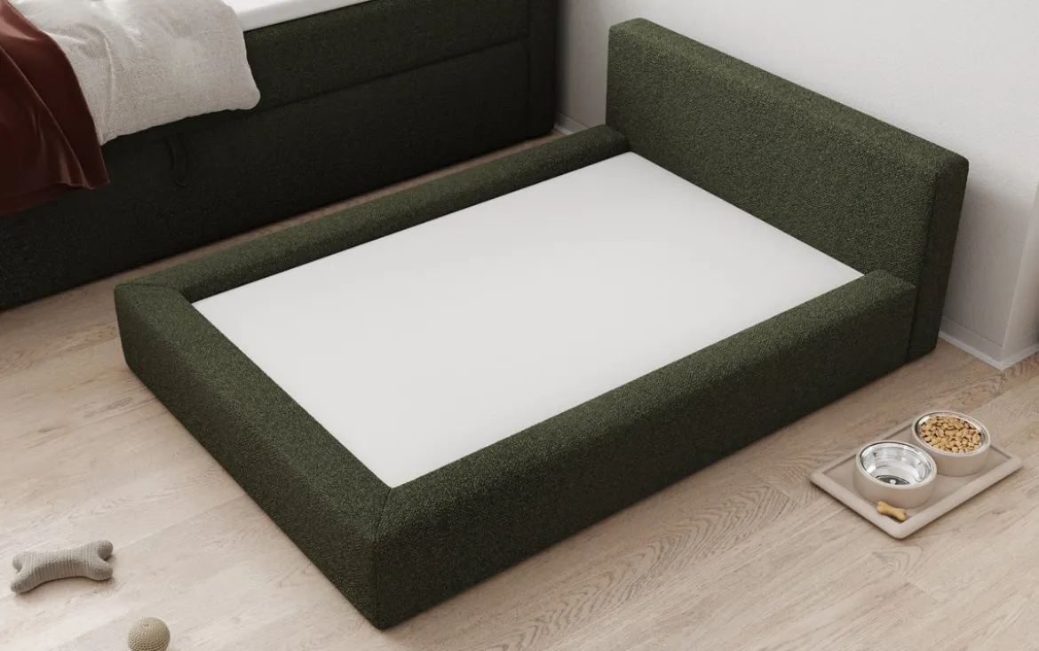 Hundebett LupoLounge 140× 100 cm in Bouclé