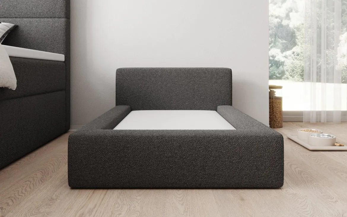 Hundebett LupoLounge 110 × 80 cm in Bouclé