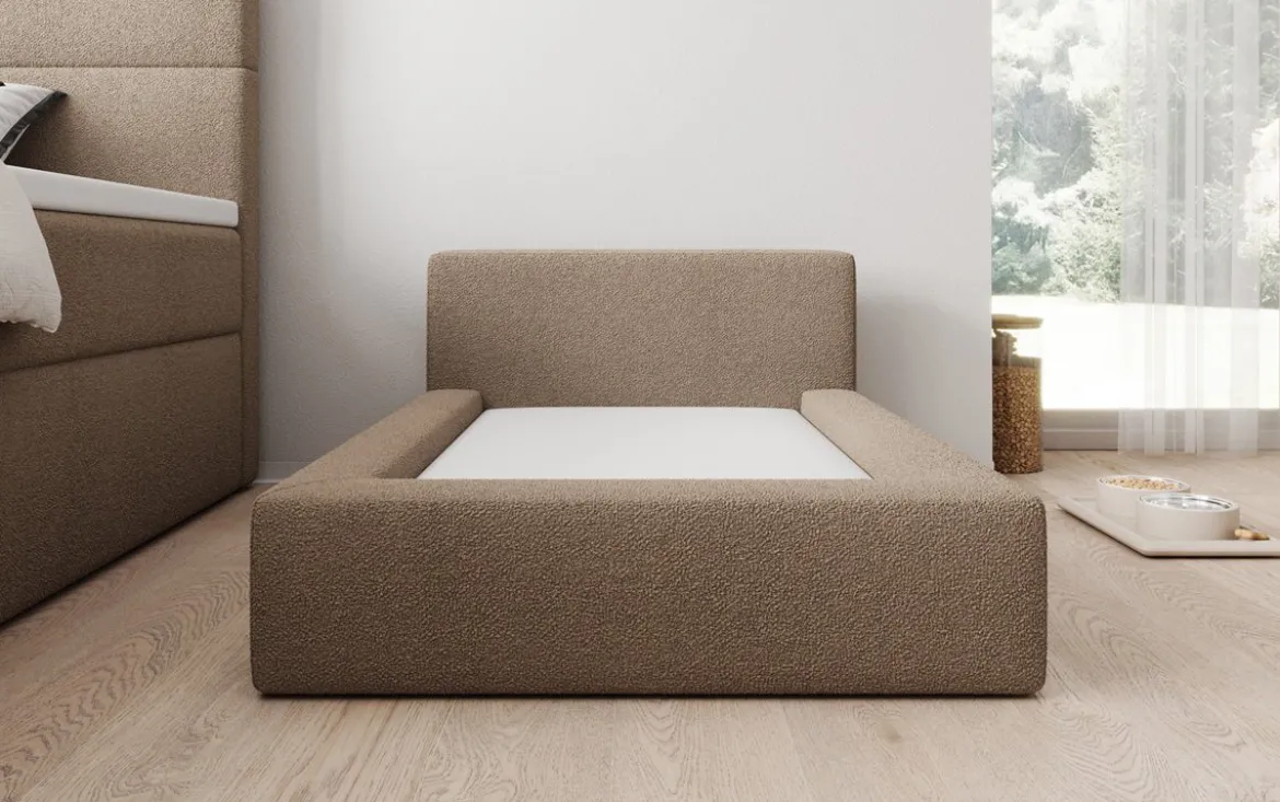 Hundebett LupoLounge 110 × 80 cm in Bouclé