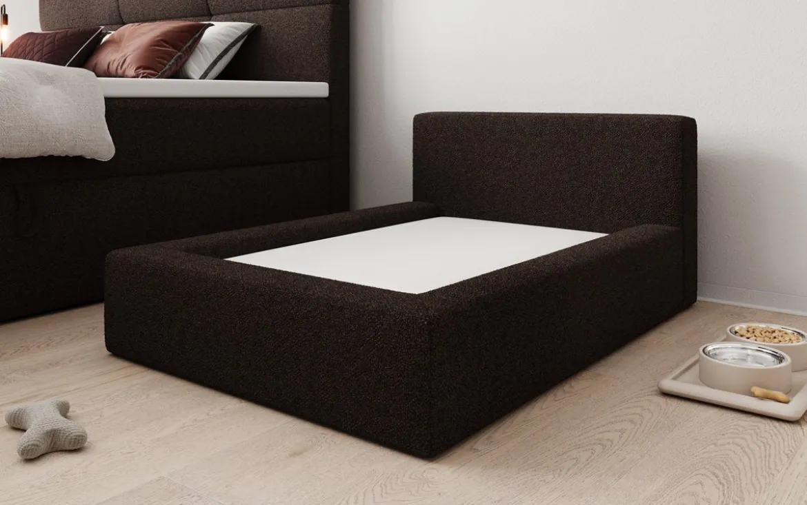 Hundebett LupoLounge 110 × 80 cm in Bouclé
