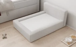 Hundebett LupoLounge 110 × 80 cm in Bouclé