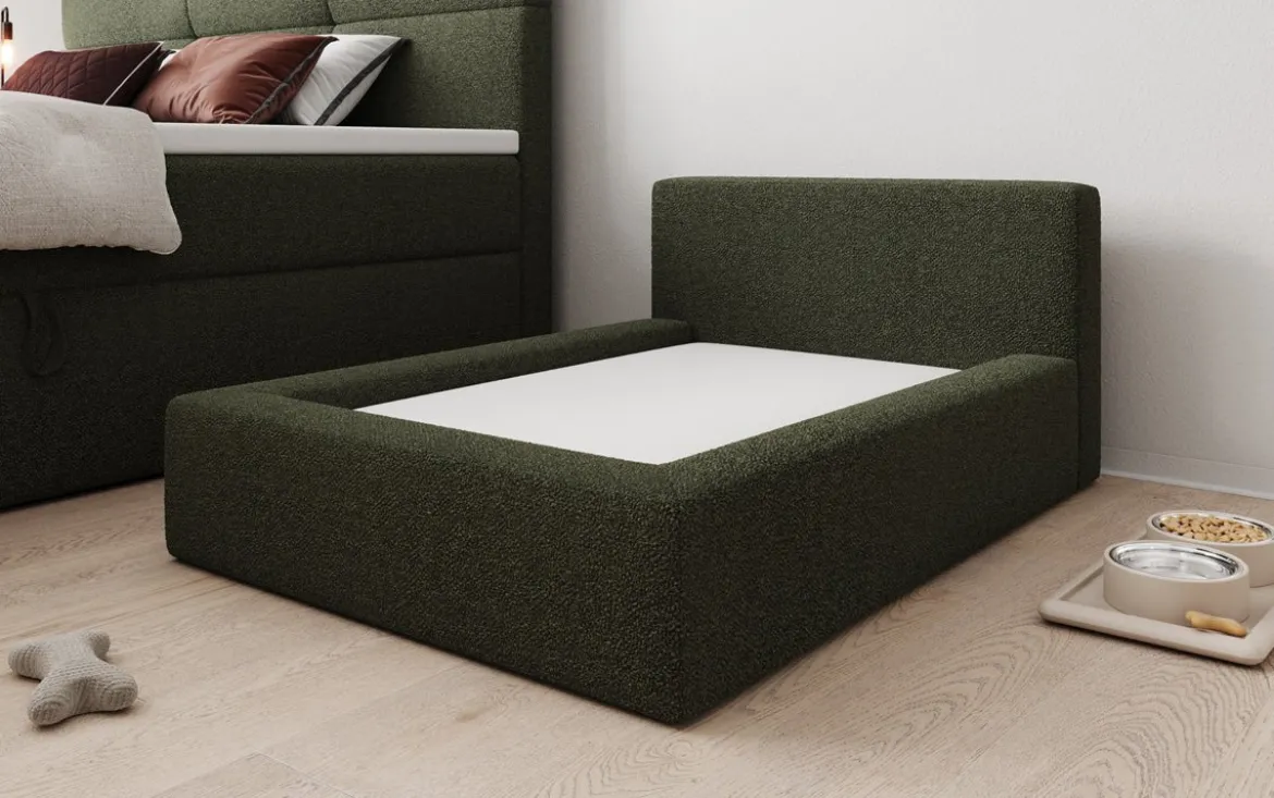 Hundebett LupoLounge 110 × 80 cm in Bouclé