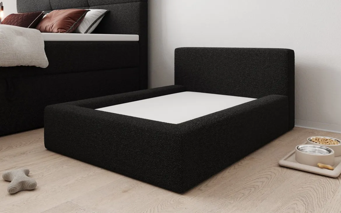 Hundebett LupoLounge 110 × 80 cm in Bouclé