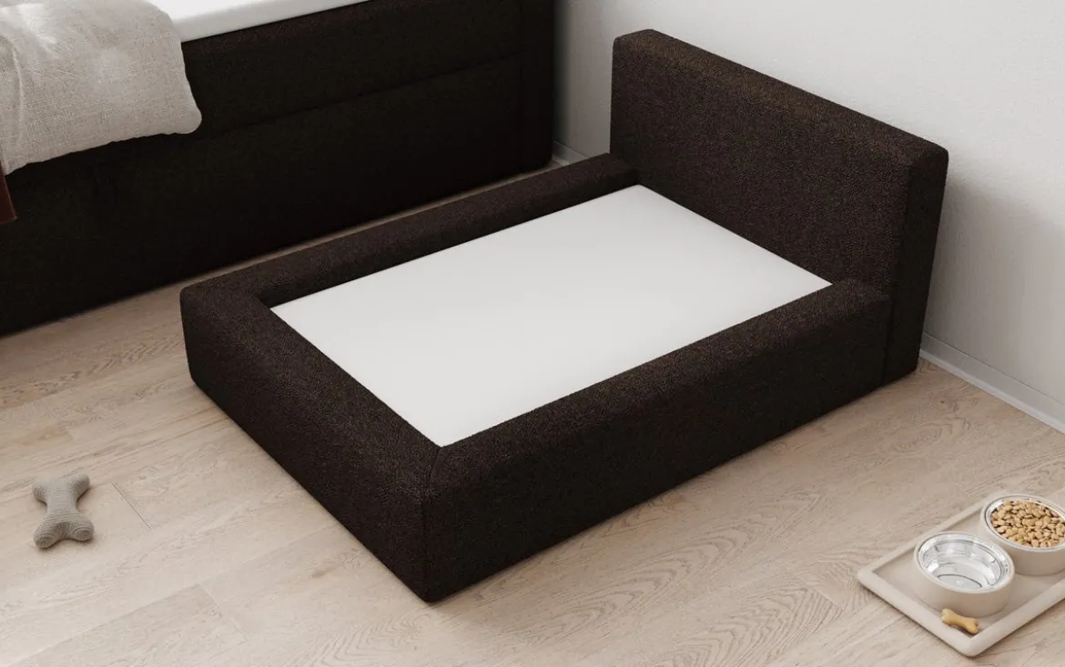 Hundebett LupoLounge 110 × 80 cm in Bouclé