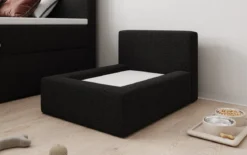 Hundebett LupoLounge 80 × 60 cm in Bouclé