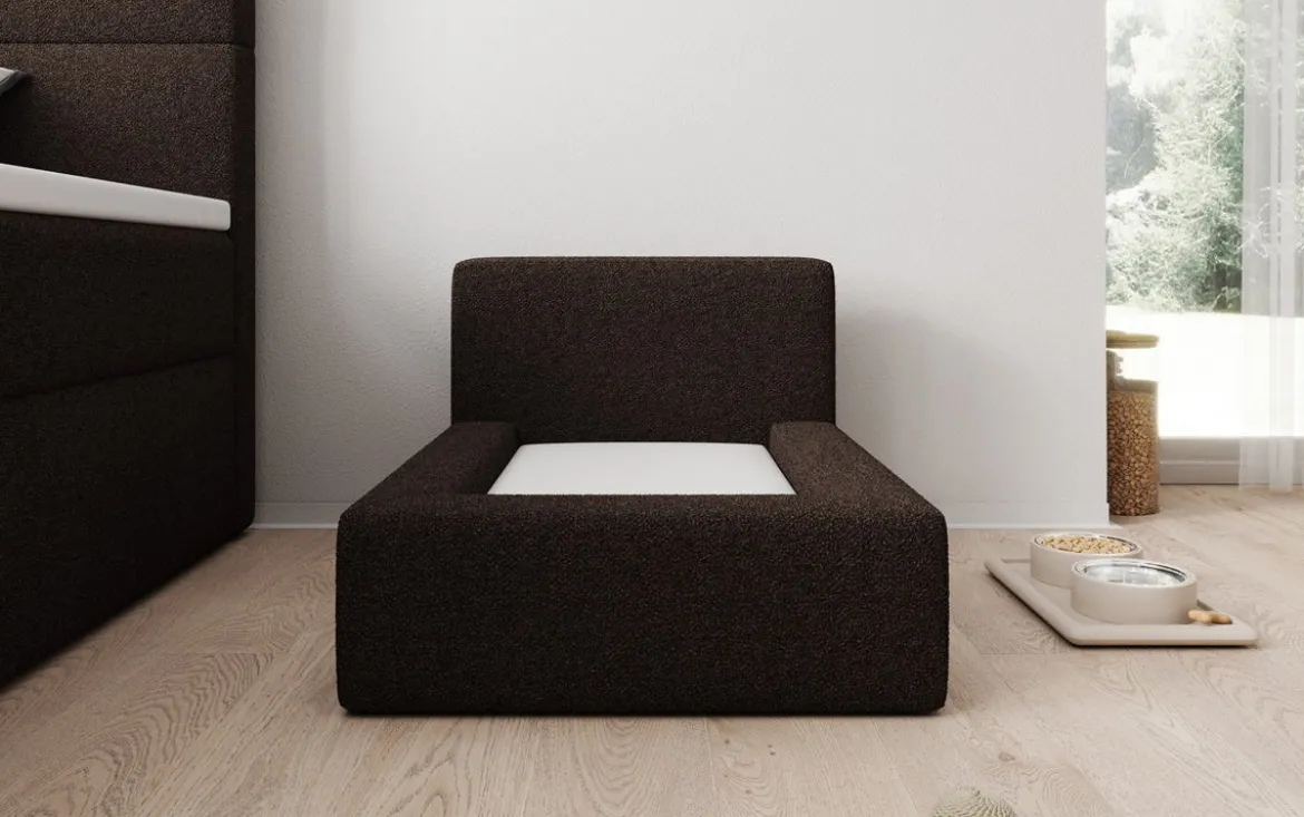 Hundebett LupoLounge 80 × 60 cm in Bouclé