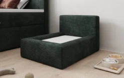 Hundebett LupoLounge 80 × 60 cm in Cord
