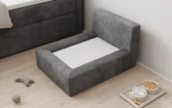 Hundebett LupoLounge 80 × 60 cm in Cord