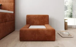 Hundebett LupoLounge 80 × 60 cm in Cord