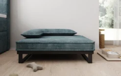 Hundebett Milo – 80×60 cm mit Cordbezug & Metallrahmen
