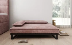 Hundebett Milo – 80×100 cm mit Cordbezug & Metallrahmen