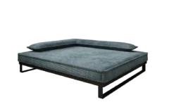 Hundebett Milo – 100x120 cm mit Cordbezug & Metallrahmen