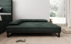 Hundebett Milo – 100x120 cm mit Cordbezug & Metallrahmen