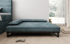Hundebett Milo – 100x120 cm mit Cordbezug & Metallrahmen