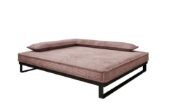 Hundebett Milo – 100x120 cm mit Cordbezug & Metallrahmen