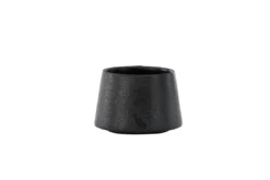 Kaffeetassen Black Swan - 2er-Set aus schwarzem Porzellan