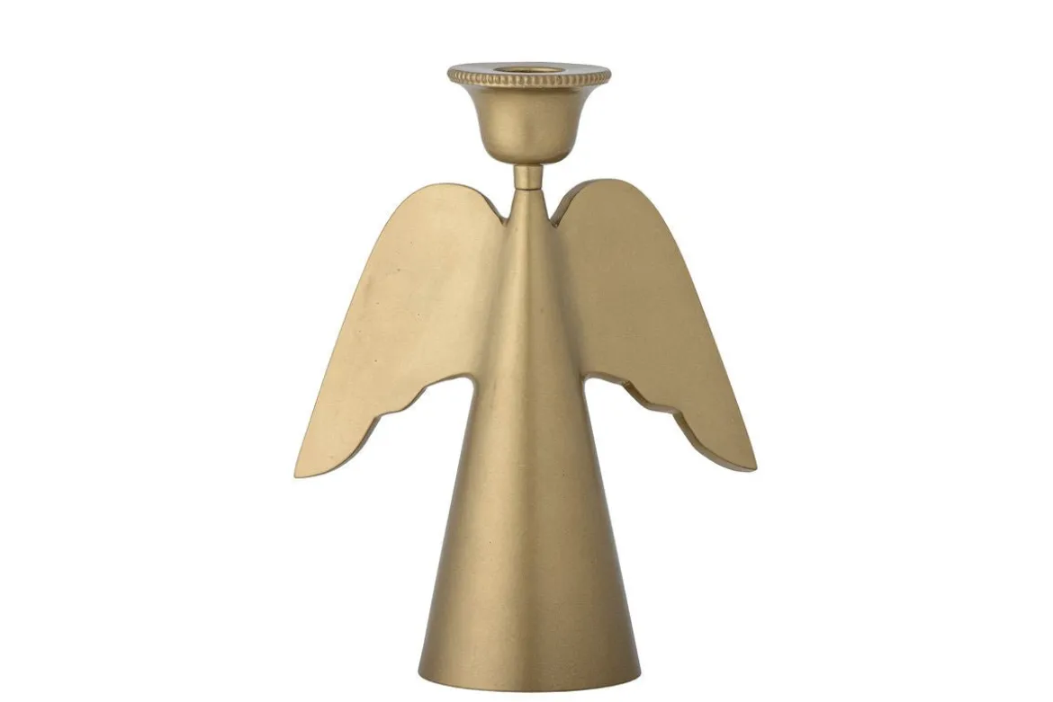 Kerzenhalter Arlo – Aluminium in Messingoptik