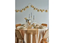Kerzenhalter Kati – dreiflammiges Metall in Gold