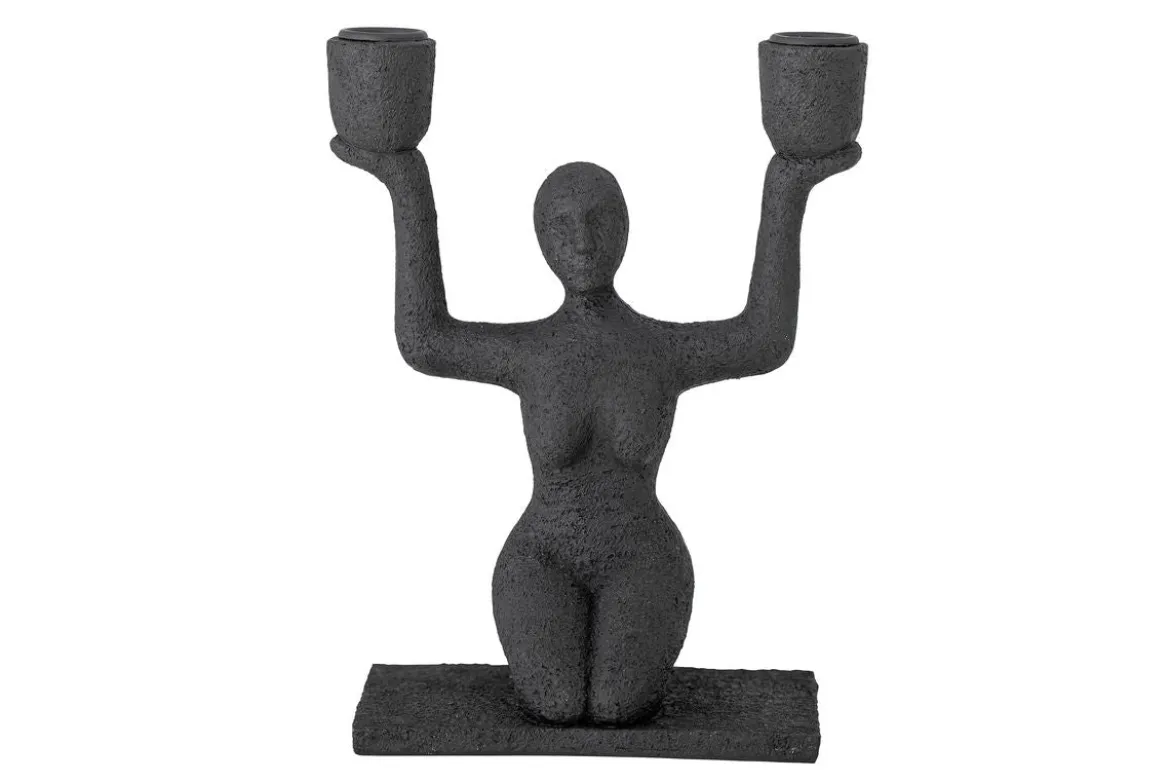 Kerzenhalter "Meditation"- aus Polyresin