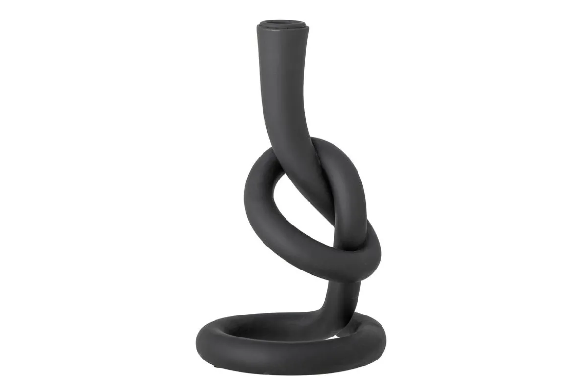 Kerzenhalter Norell – Ø 2,2 cm in Schwarz
