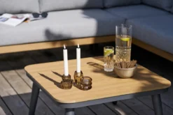 Kerzenhalter Norviera – aus Glas gefertigt (3er Set)
