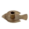 Kerzenhalter „Pisaro“ – Metall in Goldoptik