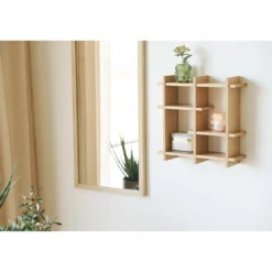 Kerzenhalter-Set „Bolla Duo“ – Glas in Beige & Grün (2er-Set)