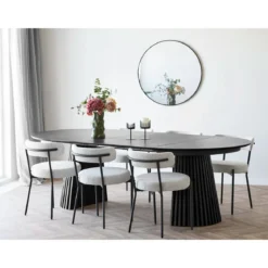 Kerzenhalter-Set „Cavallo Duo“ – Stahl in Schwarz