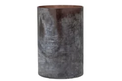Kerzenhalter „Wikki“ – Glas in Braun