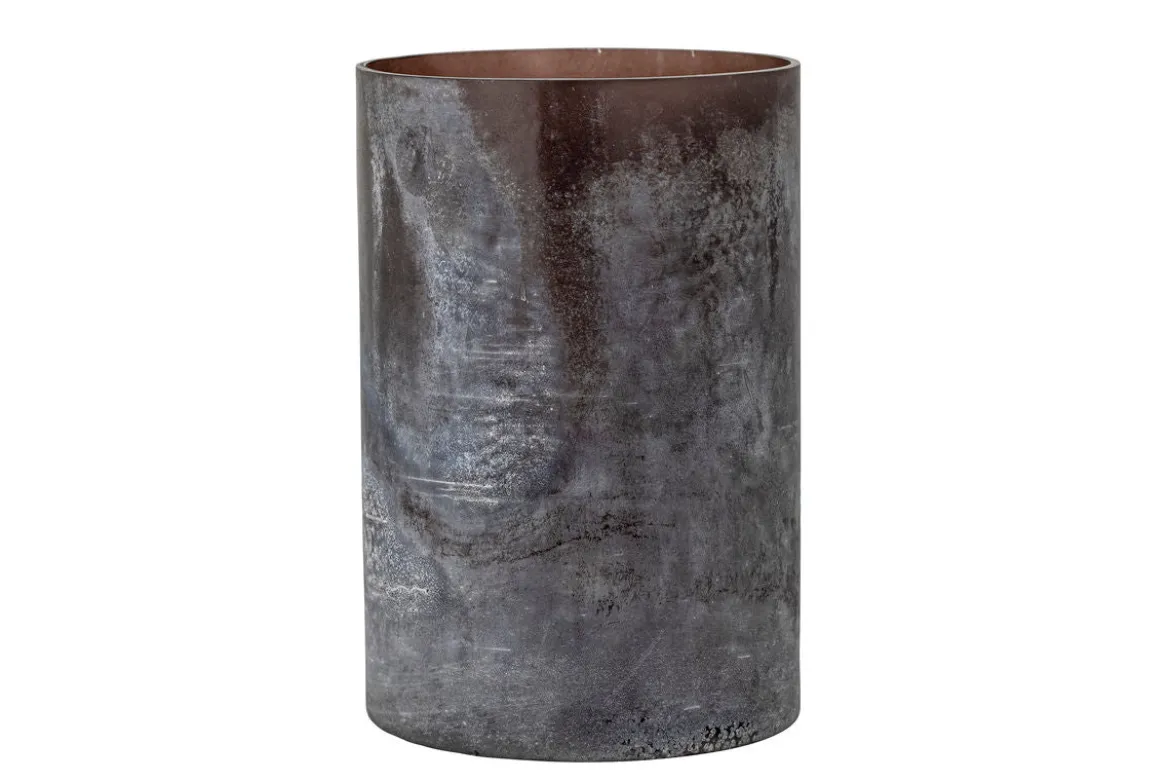 Kerzenhalter „Wikki“ – Glas in Braun