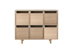 Kinder-Bücherregal „Linus“ mit Schubladen – Buntes Design