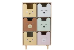 Kinder-Bücherregal „Linus“ mit Schubladen – Buntes Design