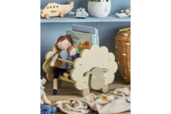 Kinder Bücherregal Polly – Schaf aus FSC®-zertifiziertem Holz in Grün für das Kinderzimmer