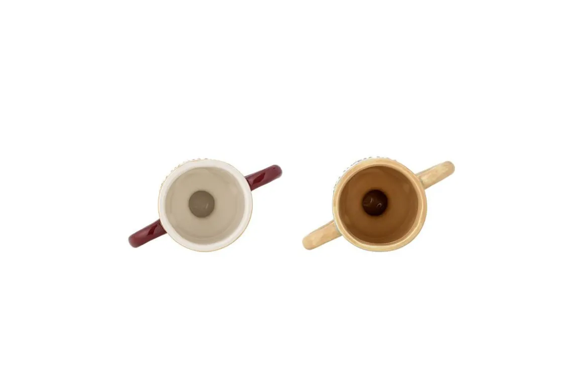 Kinder Becher Xander - 2er Set Kinderbecher in Pokalform mit Sternmotiv