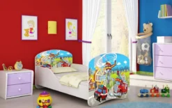 Kinderbett Milena mit verschiedenen Mustern