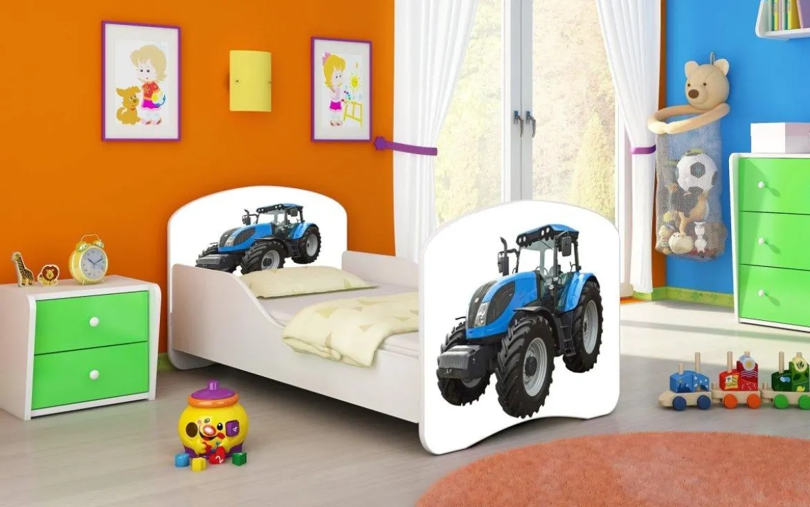 Kinderbett Milena mit verschiedenen Mustern