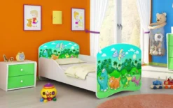 Kinderbett Milena mit verschiedenen Mustern